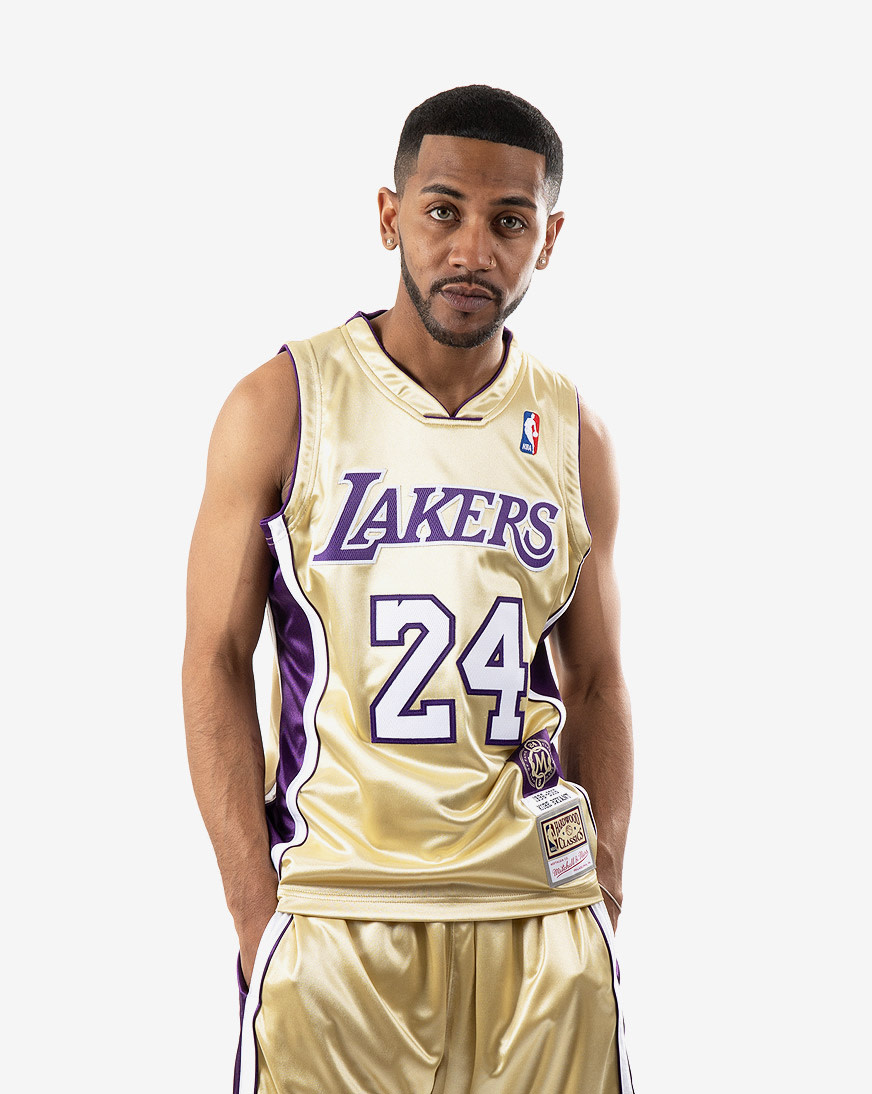 MITCHELL & NESS Authentic Los Angeles Lakers Kobe Bryant Jersey  NNBJBW18052-LALGOLD08KBR - Karmaloop