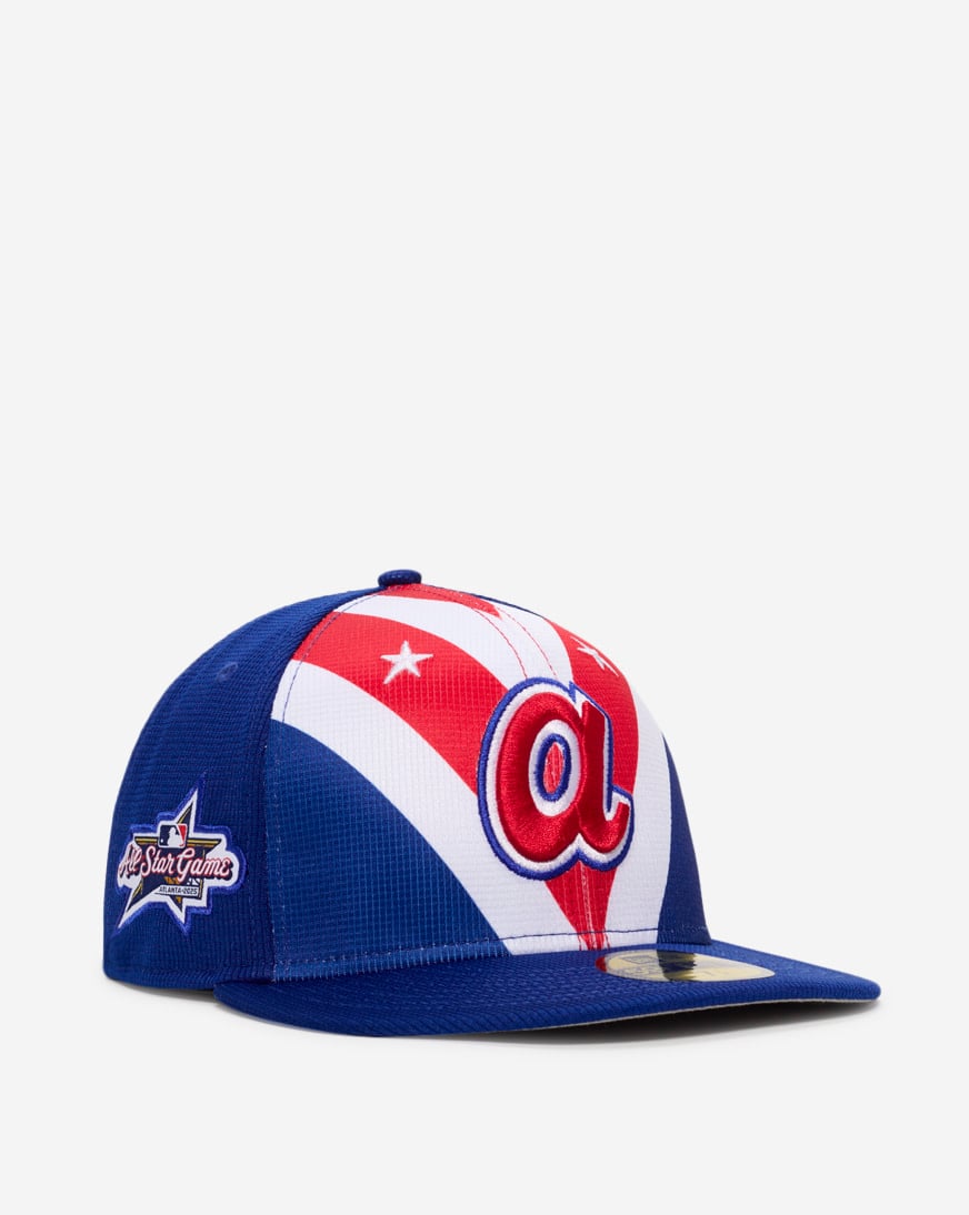 Shop New Era 59Fifty Atlanta Braves Icon Allstar Logo Fitted Hat