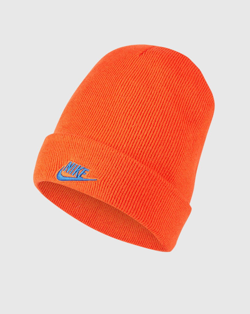 nike orange beanie