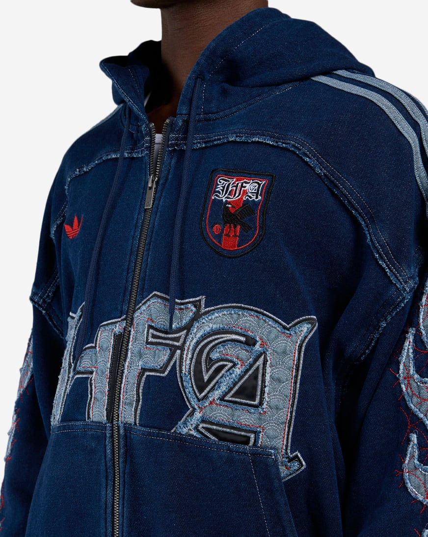 Shop adidas Originals Japan 26 Hoodie HY5099 blue | SNIPES USA