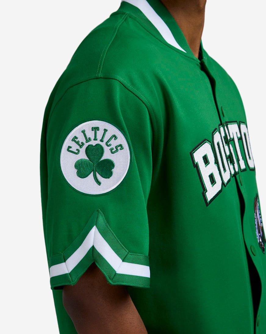 Shop PRO STANDARD Boston Celtics Warmup Jacket BBC1515583-KGR