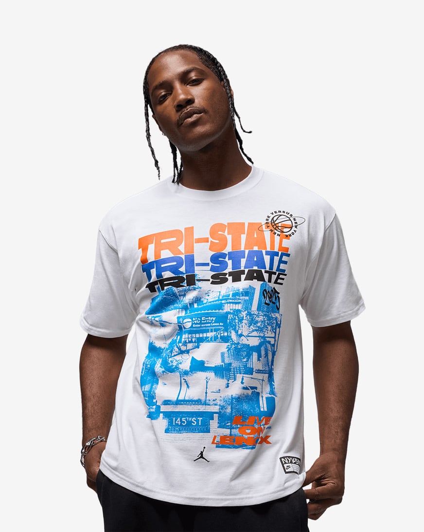 清風高校Tシャツ Shop Nike NSW Tri-State Tee IH7540-100 white | SNIPES USA