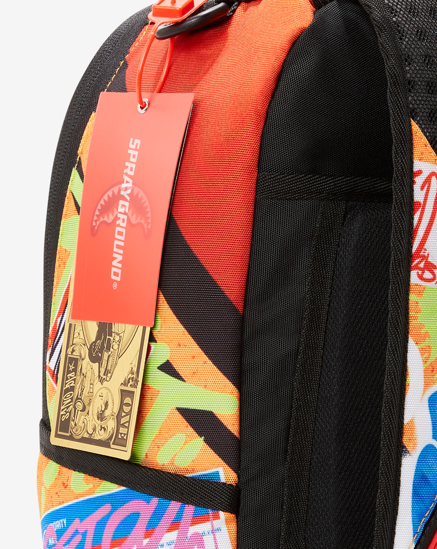 Shop SPRAYGROUND Stay Out Of My Lane Backpack 910B4720NSZ