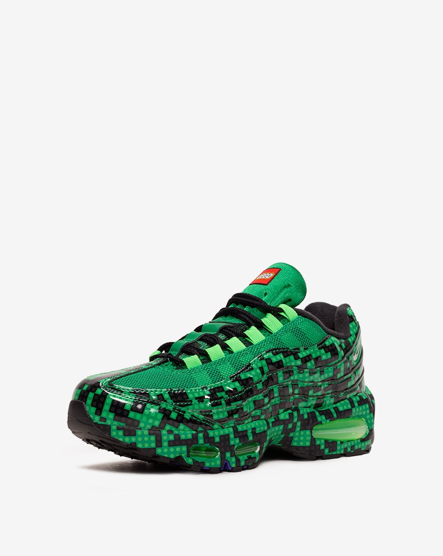 Shop Nike Big Kids' LEGO Air Max 95 IO4799-300 green | SNIPES USA