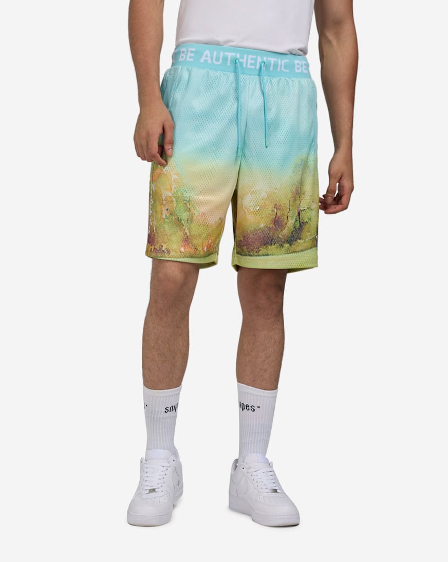 Shop East Side Golf Paradise Walk On Shorts EGMU6003-MULTI multi