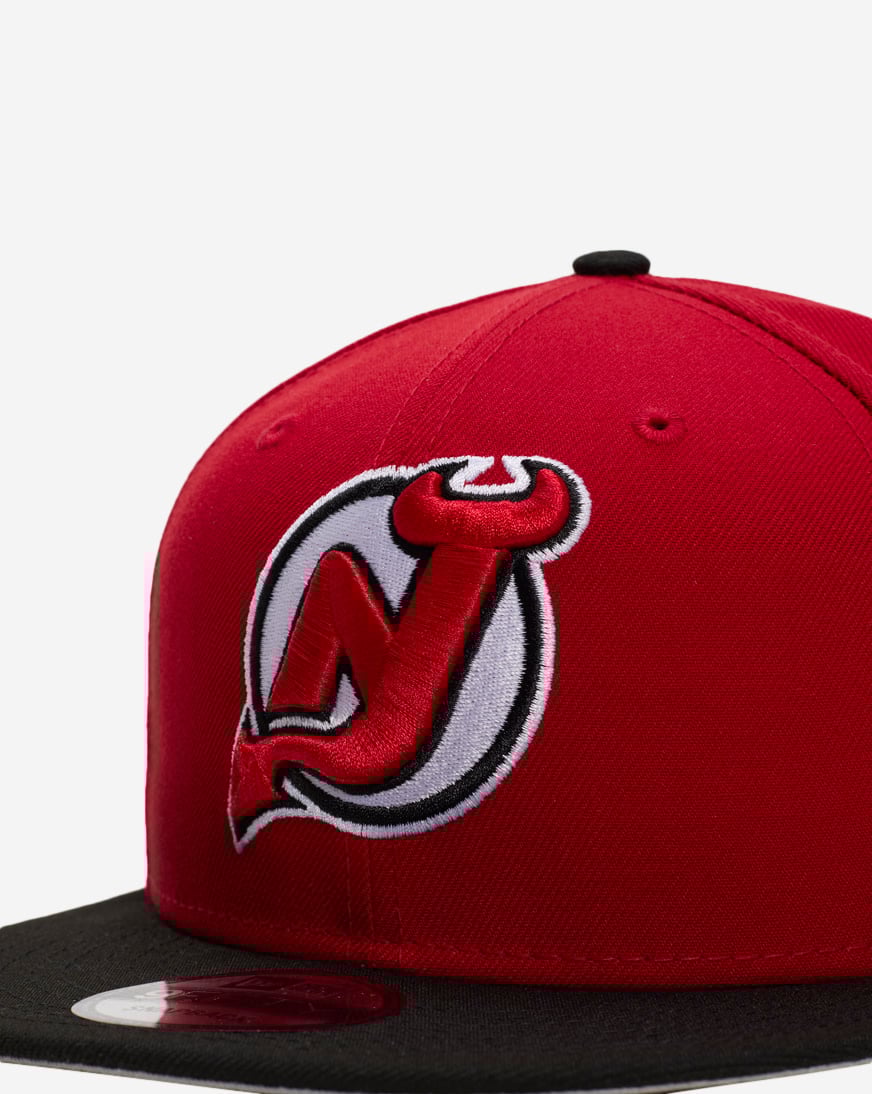Shop New Era 9Fifty New Jersey Devils Evergreen Snapback Hat