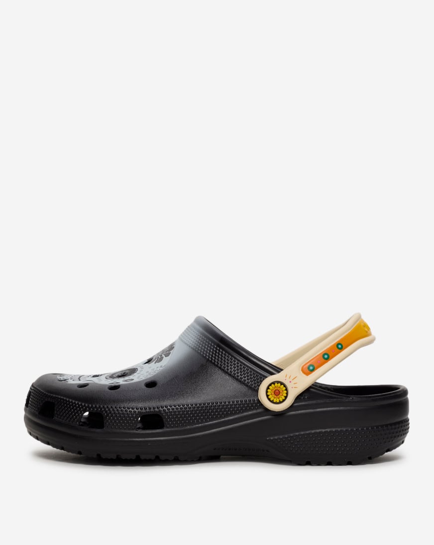 Shop Crocs Classic Day of the Dead Clog 212109-0C4 black | SNIPES USA