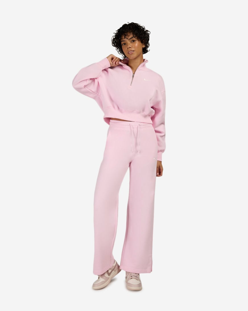 Shop Nike NSW Phoenix Fleece High-Waisted Wide-Leg Pants IH1011