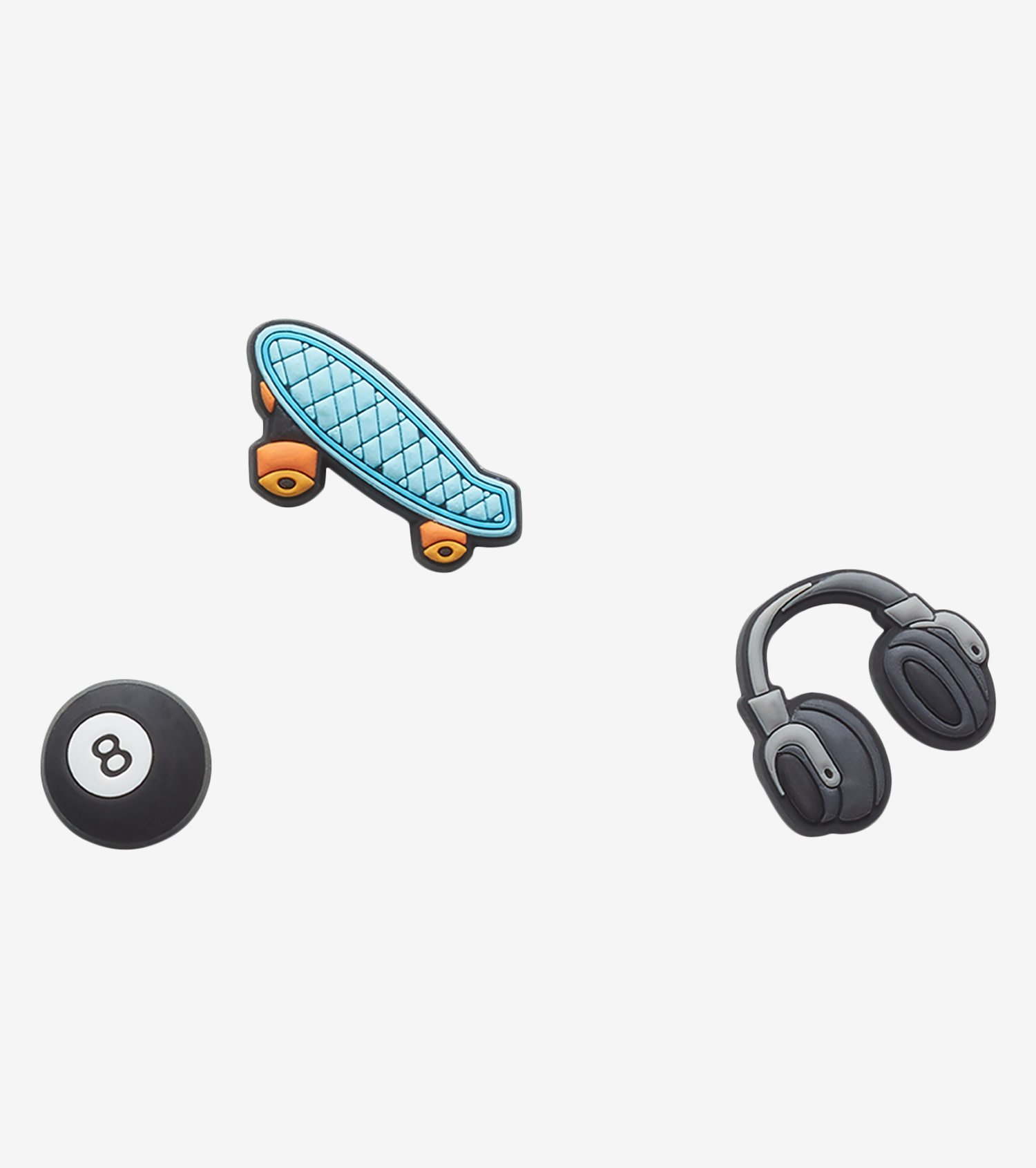 【関税込み】Jibbitz Word Dude Word Dude 5 Pack Jibbitz™ charms - Crocs