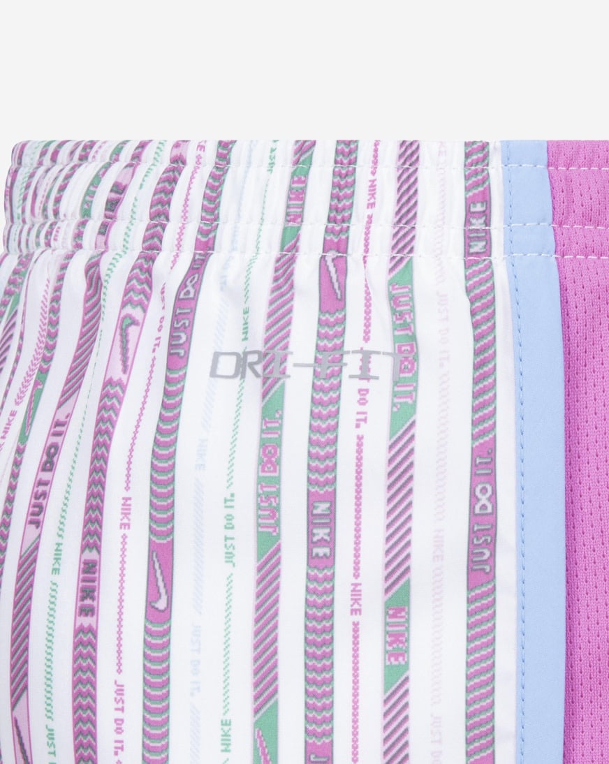 Shop Nike Little Kids' Happy Camper Tempo Shorts 36M026-001
