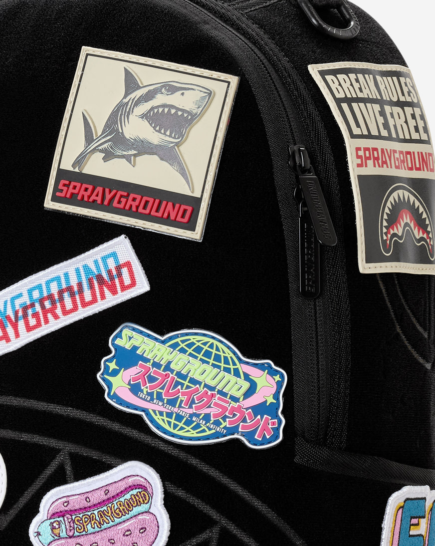 ViperRoomリストバンド.Abunch缶ケース.ジャックスパロウスシール Shop Sprayground Velcro Patch Stickers Backpack B9260 multi
