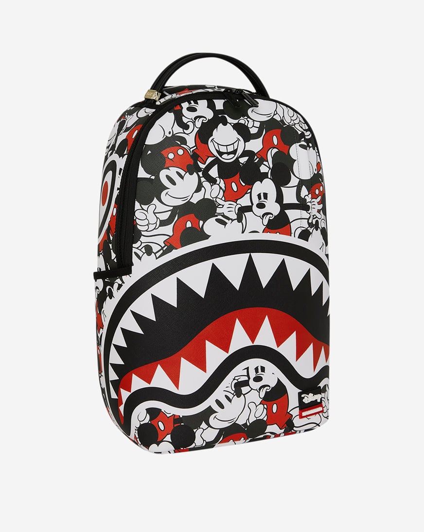 Shop Sprayground Disney Mickey Crammed Backpack B8864 multi
