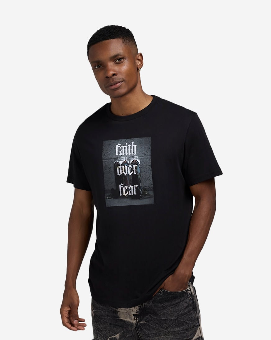 Shop Mister Tee Faith Glass Tee MTUS011-US-00007 black | SNIPES USA