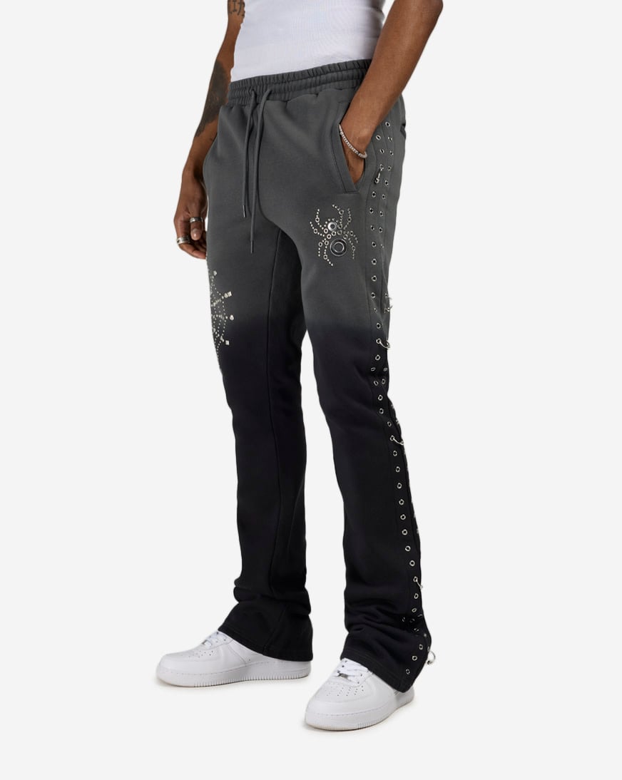 Shop Smoke Rise No Rules Fleece Pants FP26S467SN-BLK black