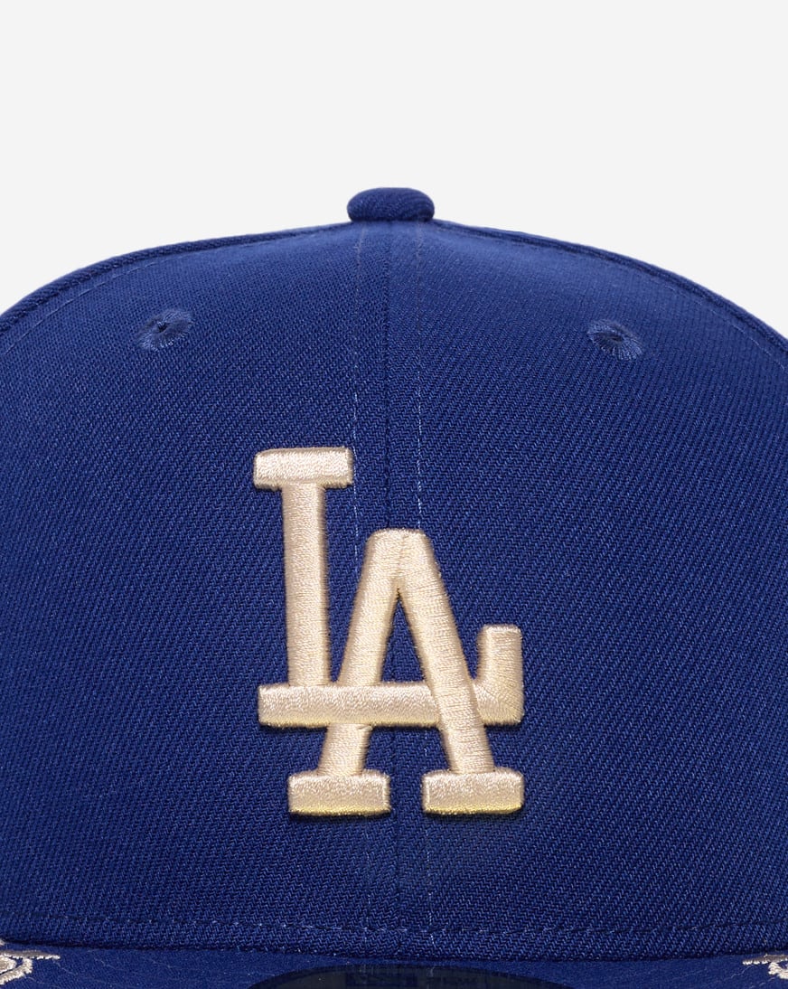 Shop New Era 59Fifty Los Angeles Dodgers Embroidery Wordmark