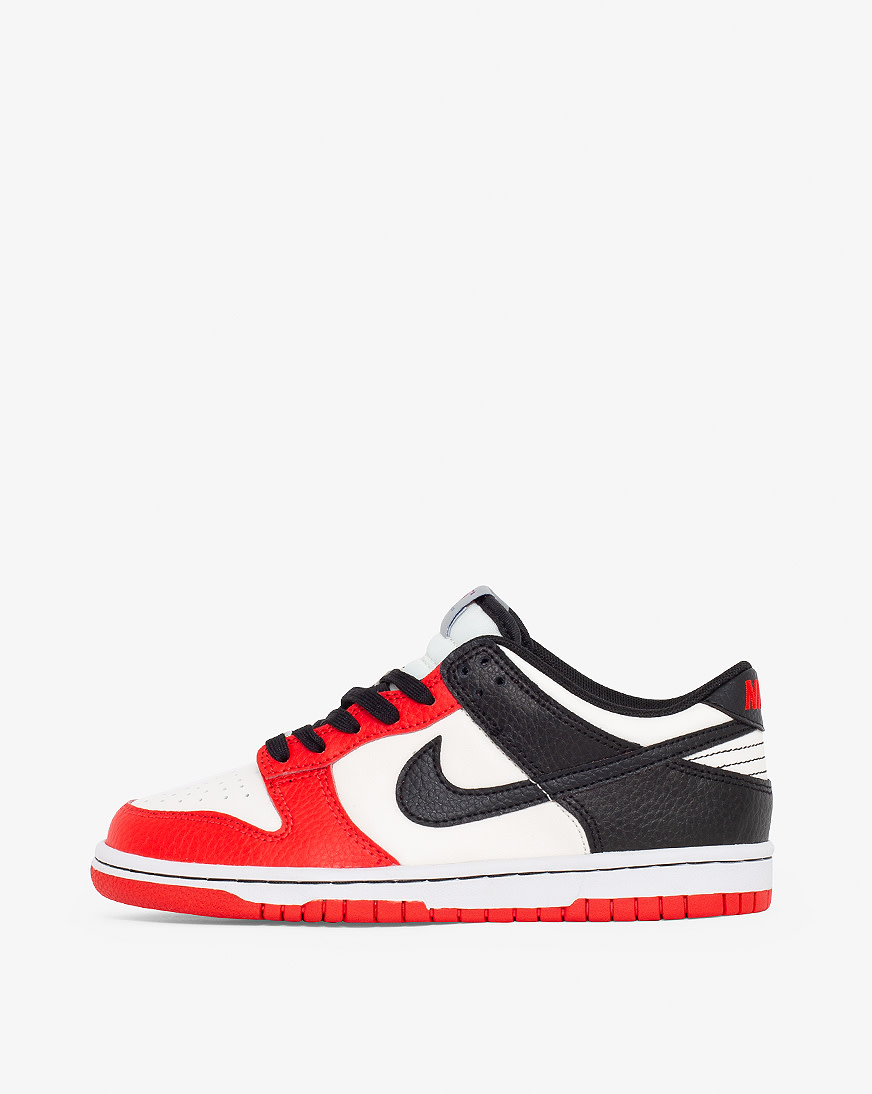 Shop Nike Grade School Dunk Low DO6288-100 red | SNIPES USA