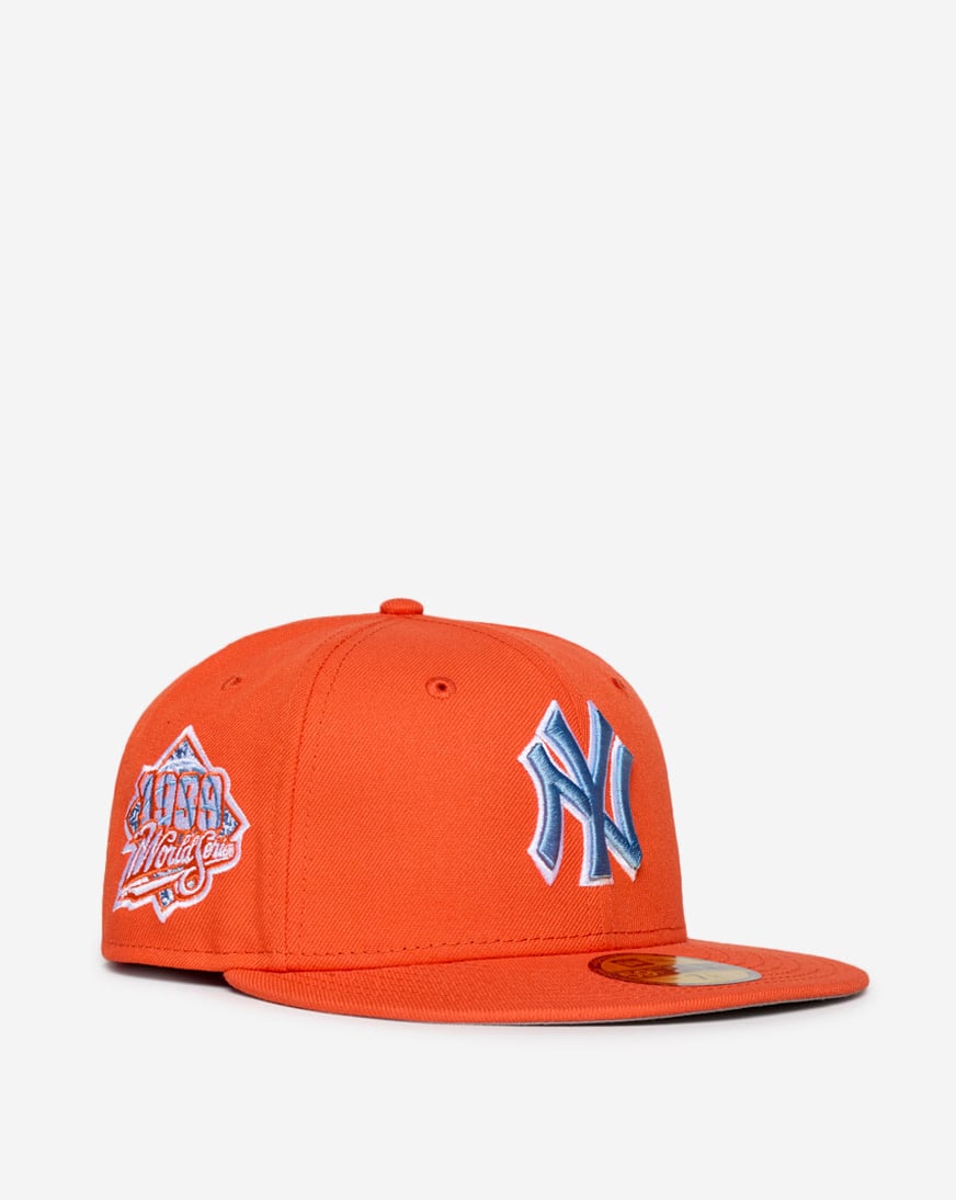 Shop New Era 59Fifty New York Yankees Fitted Hat 71011919 orange