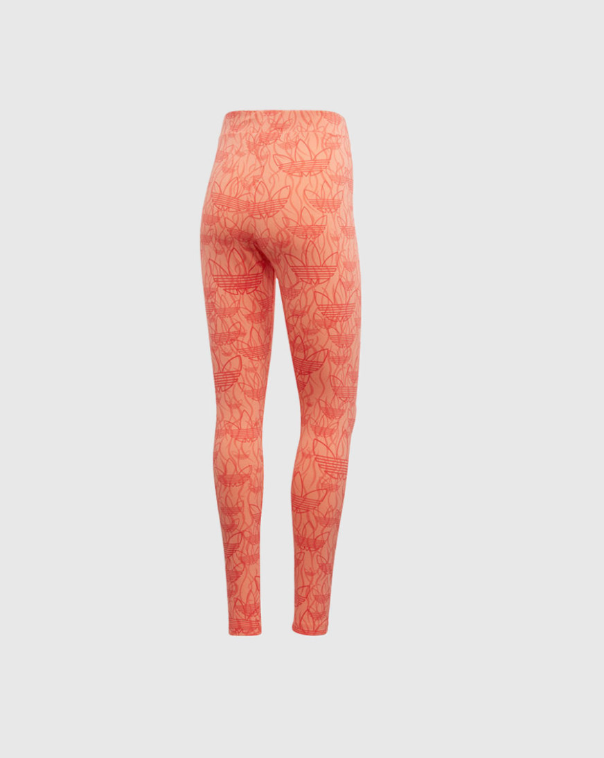 coral adidas leggings