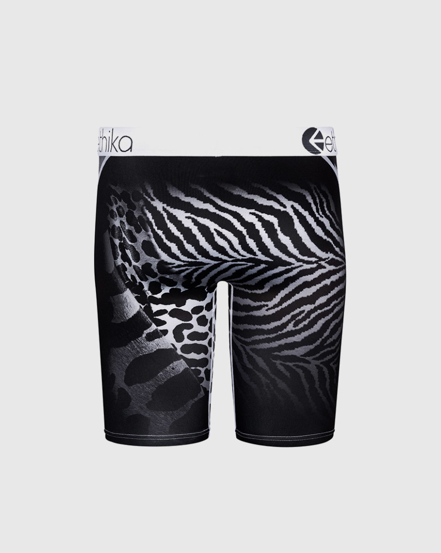 Ethika Men's MID Boxer Briefs - Wild Horizon Print, 6" Inseam, Ultra Soft Modal Blend - View #7