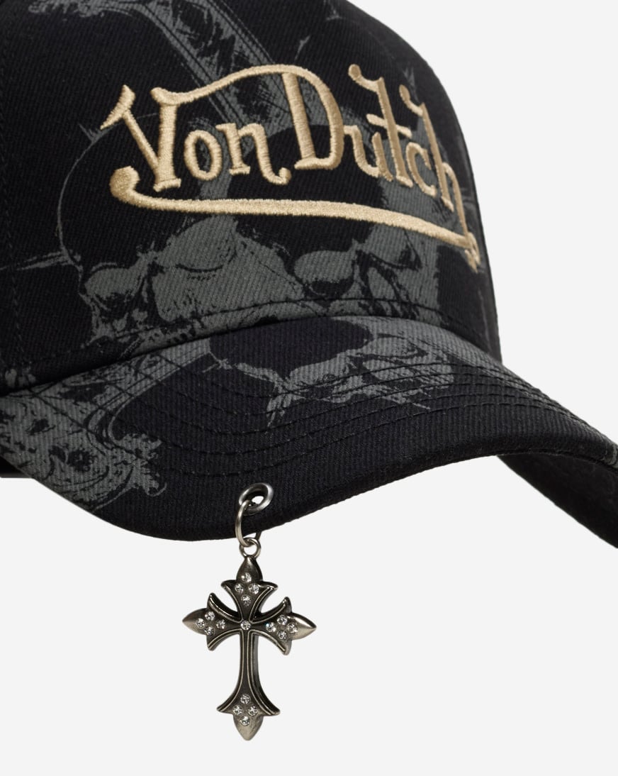Shop Von Dutch Sorrows Trucker Hat VDHH0079 black | SNIPES USA