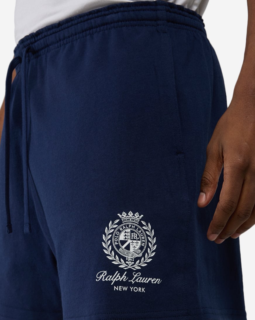 Shop Polo Ralph Lauren 5-Inch Relaxed Fit Jersey Graphic Short