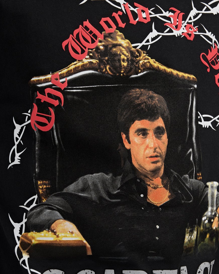 Shop Graphic Tees Scarface Tee SFS6TM-210 black | SNIPES USA