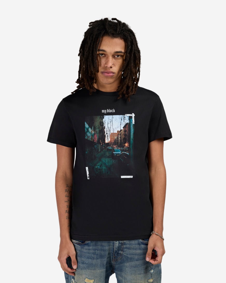 Shop Mister Tee My Block Tee MTUS476-US-00007 black | SNIPES USA