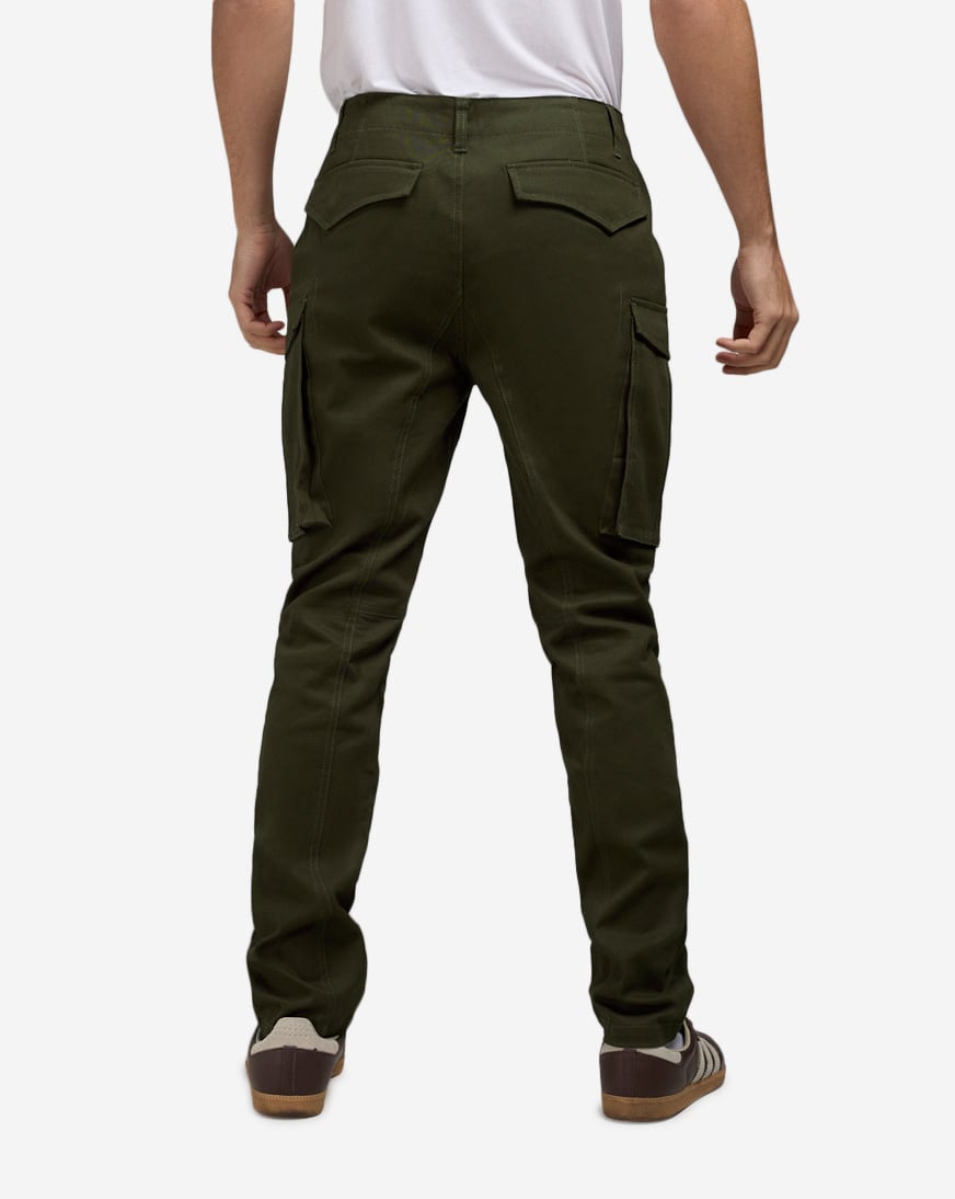 Shop American Stitch Basic Twill Cargo Pant HD18107-OLV green