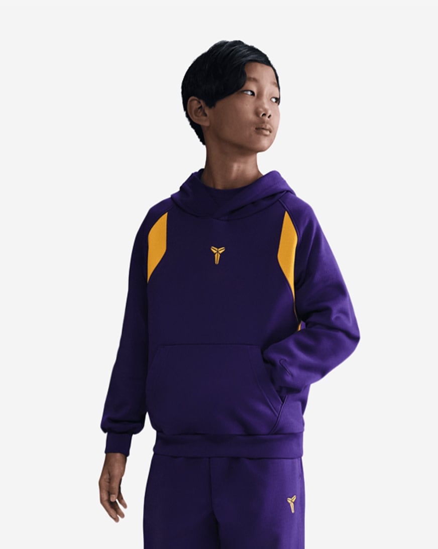 Shop Nike Big Kids' Kobe Therma-FIT Pullover Hoodie HJ1028