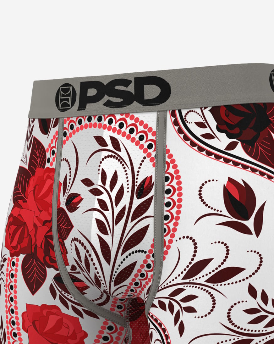 Shop PSD Paisley Blanco Briefs 324180074 multi | SNIPES USA