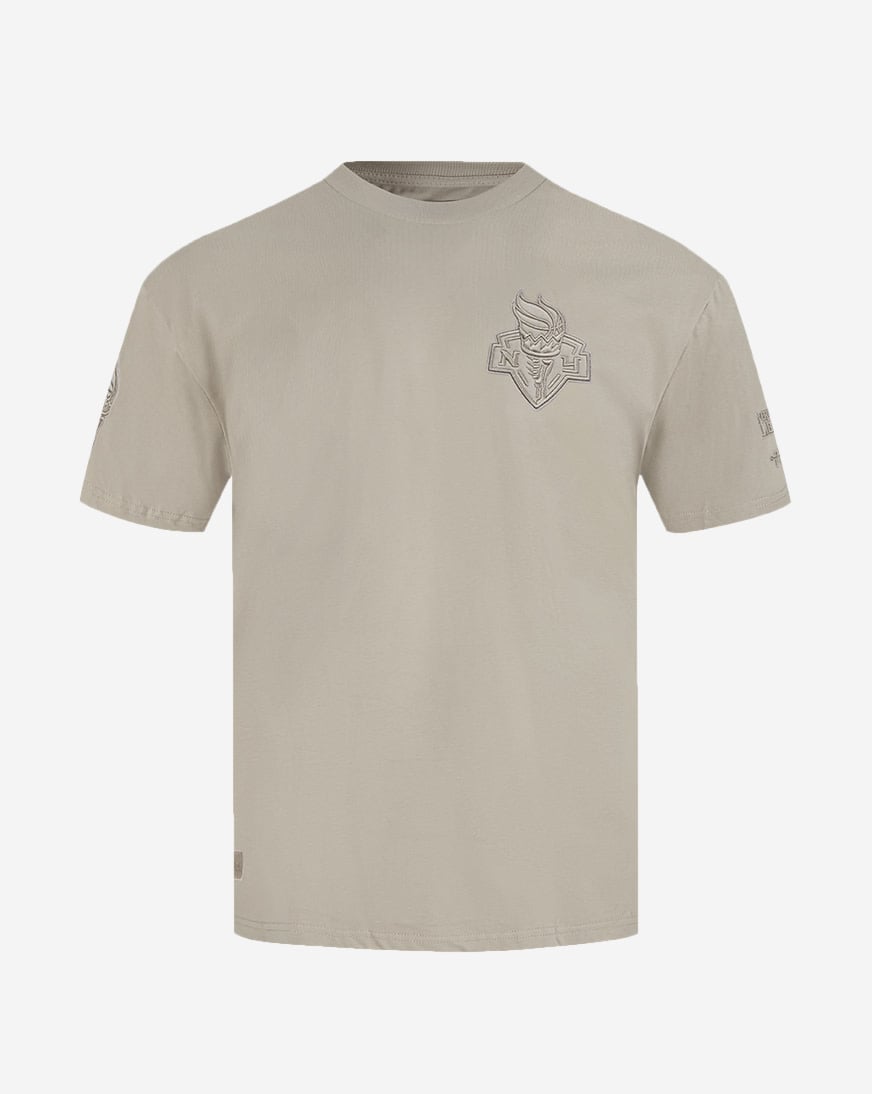 Shop PRO STANDARD New York Liberty Neutral Drop Shoulder Tee