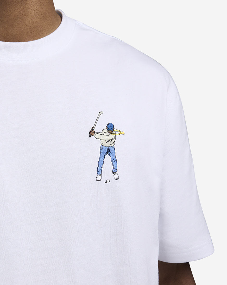 Shop East Side Golf Core Short Sleeve Tee EGMC2000-BRTWHT white