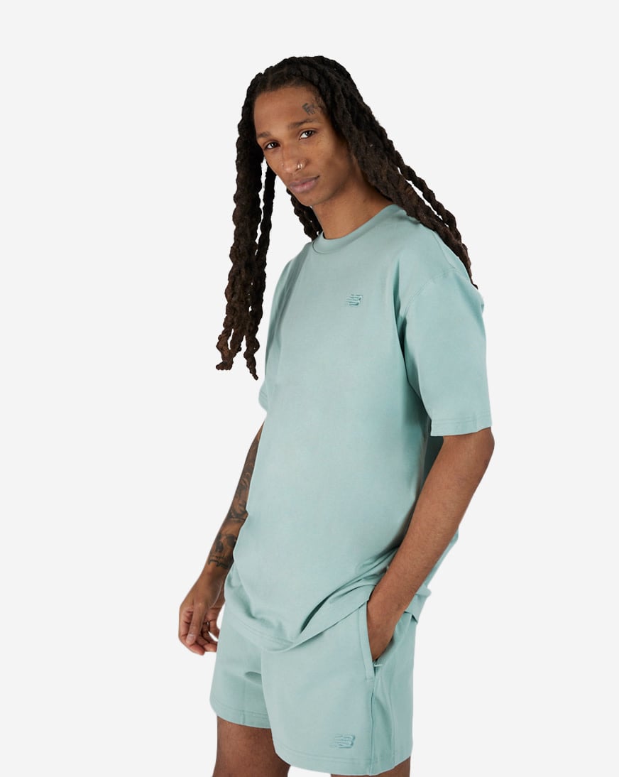 Shop New Balance Athletics Tee MT41533-SAM green | SNIPES USA