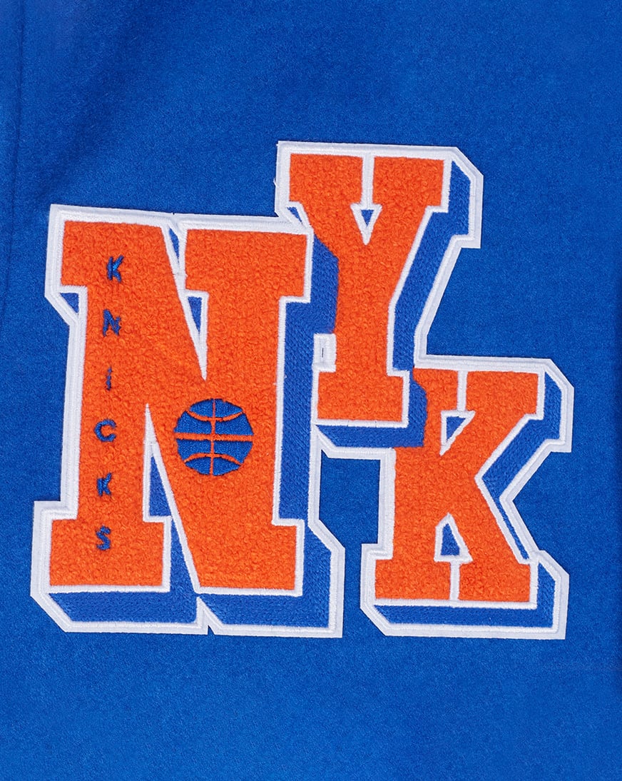 Shop PRO STANDARD New York Knicks Best Of Men's Leather Varsity