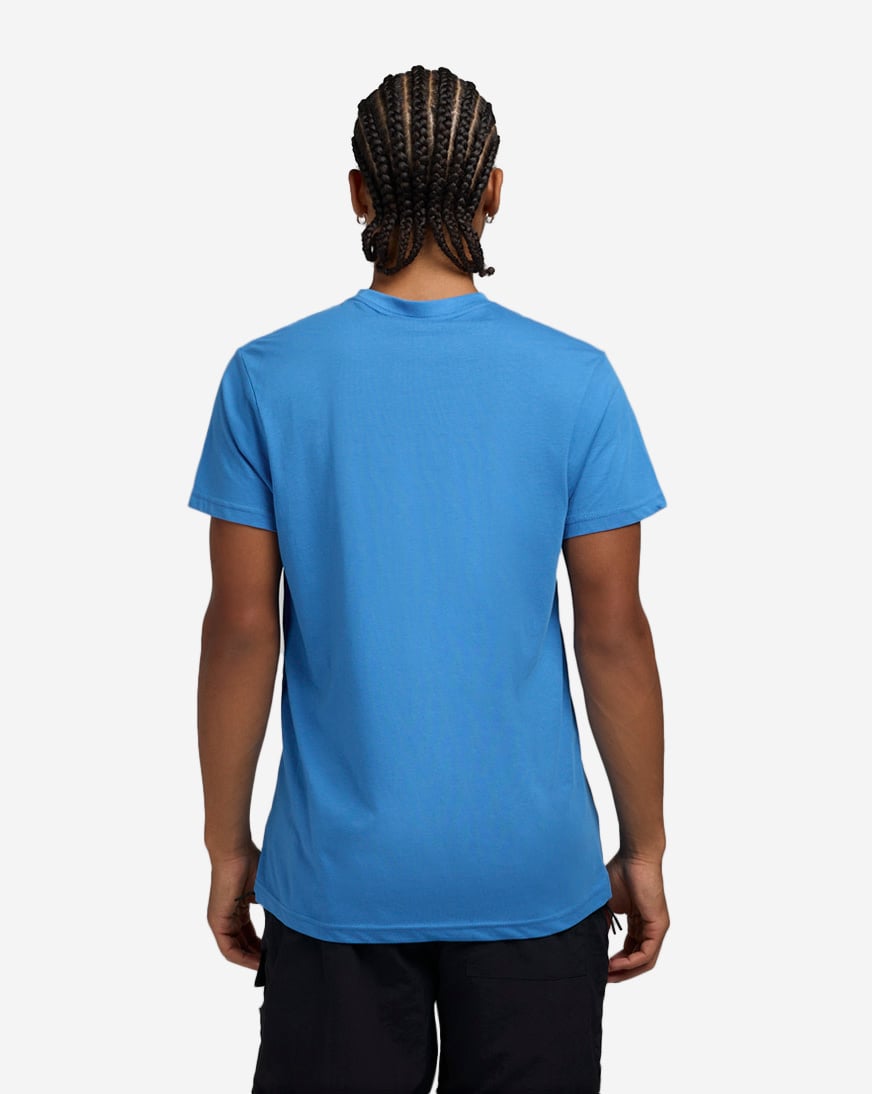 Shop Chapel Greed Crew Neck Tee CHP102PBL blue | SNIPES USA