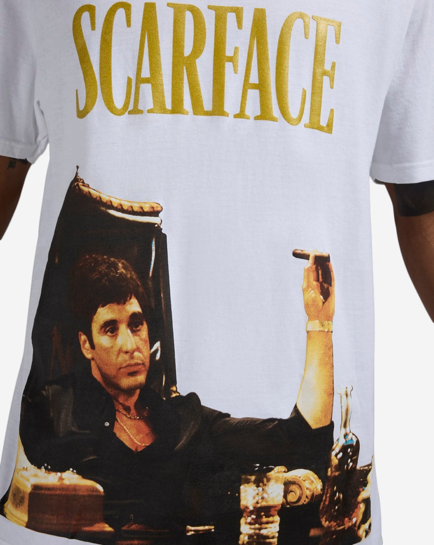 Be My Guest Tシャツ Takanori Iwata Shop Graphic Tees Scareface Tee RE5-098JK-WHT white | SNIPES USA