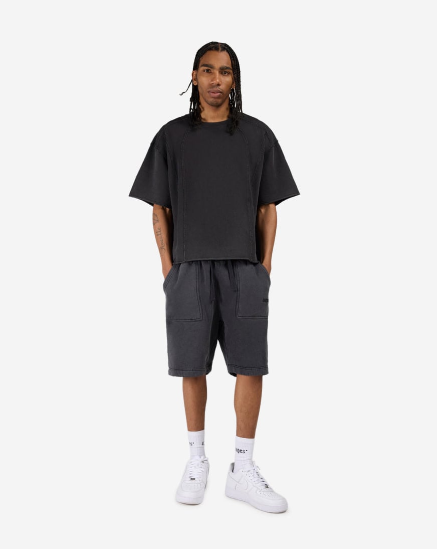 Shop SNIPES GD Fleece Shorts SS26-MA006-001 black | SNIPES USA