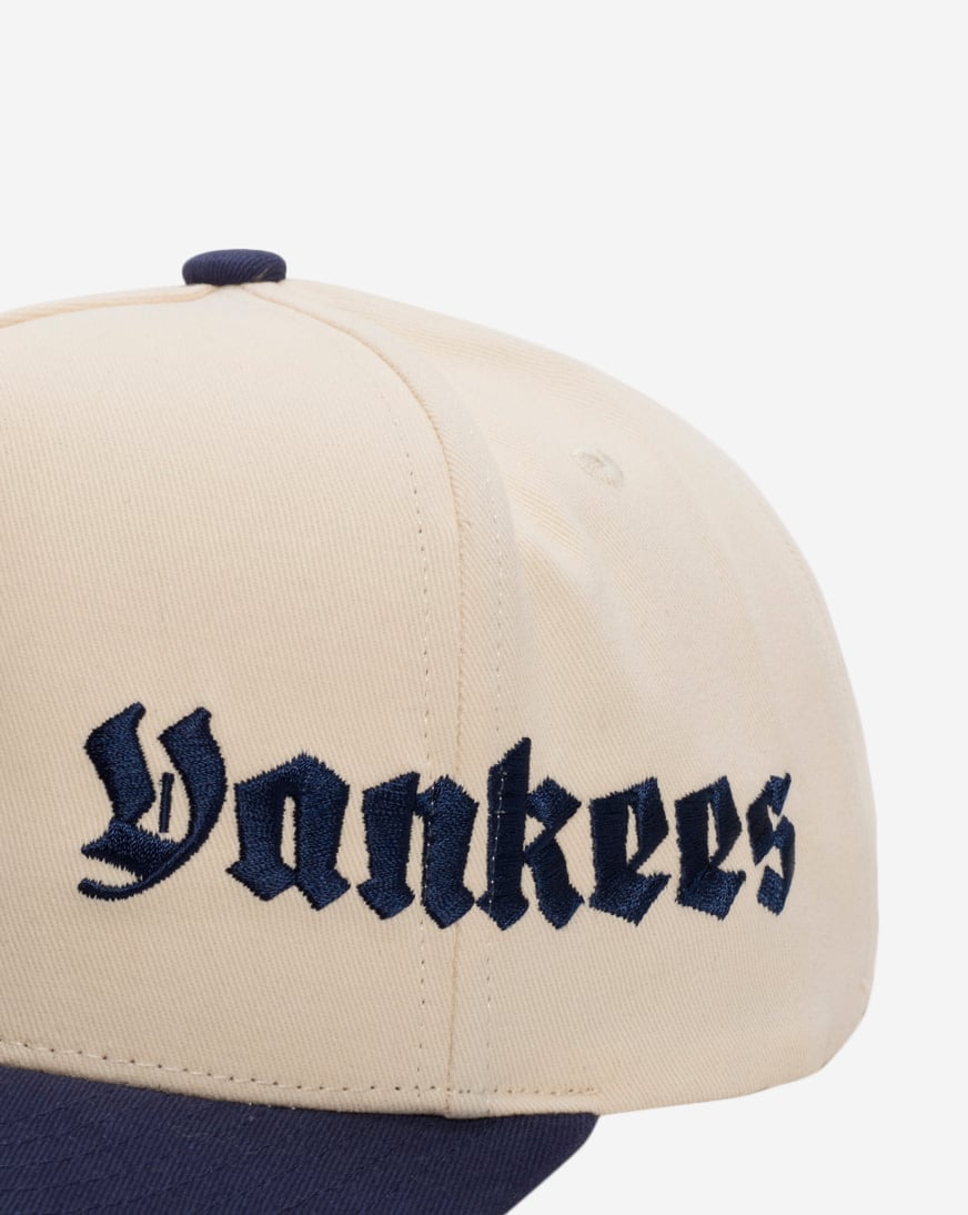 Shop Mitchell Ness New York Yankees Pro Pinch Old English Fit