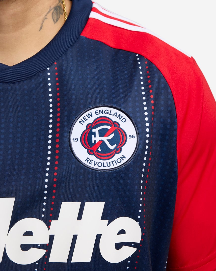 Shop adidas New England Revolution Home Jersey KB2356 blue