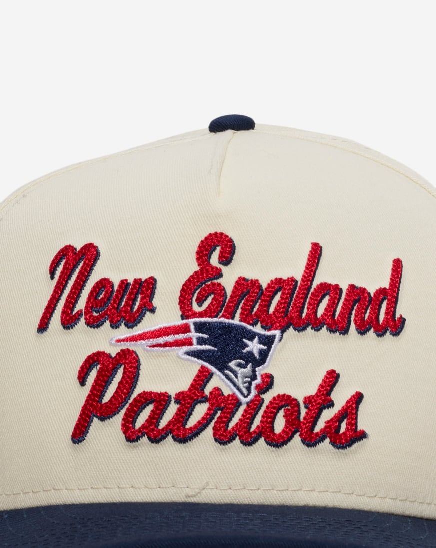 Shop New Era 9Fifty New England Patriots Chainstitch Snapback Hat