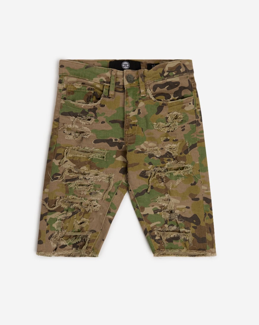 Shop Jordan Craig Kids' New Camo Shorts (8-16) J331SCB-CAMO2 camo
