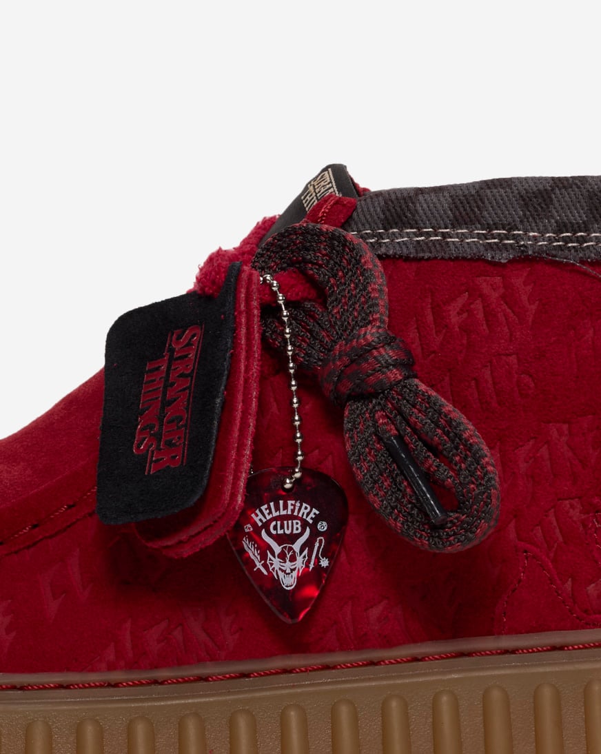 Shop Clarks Torhill Hi Suede 26184649 red | SNIPES USA