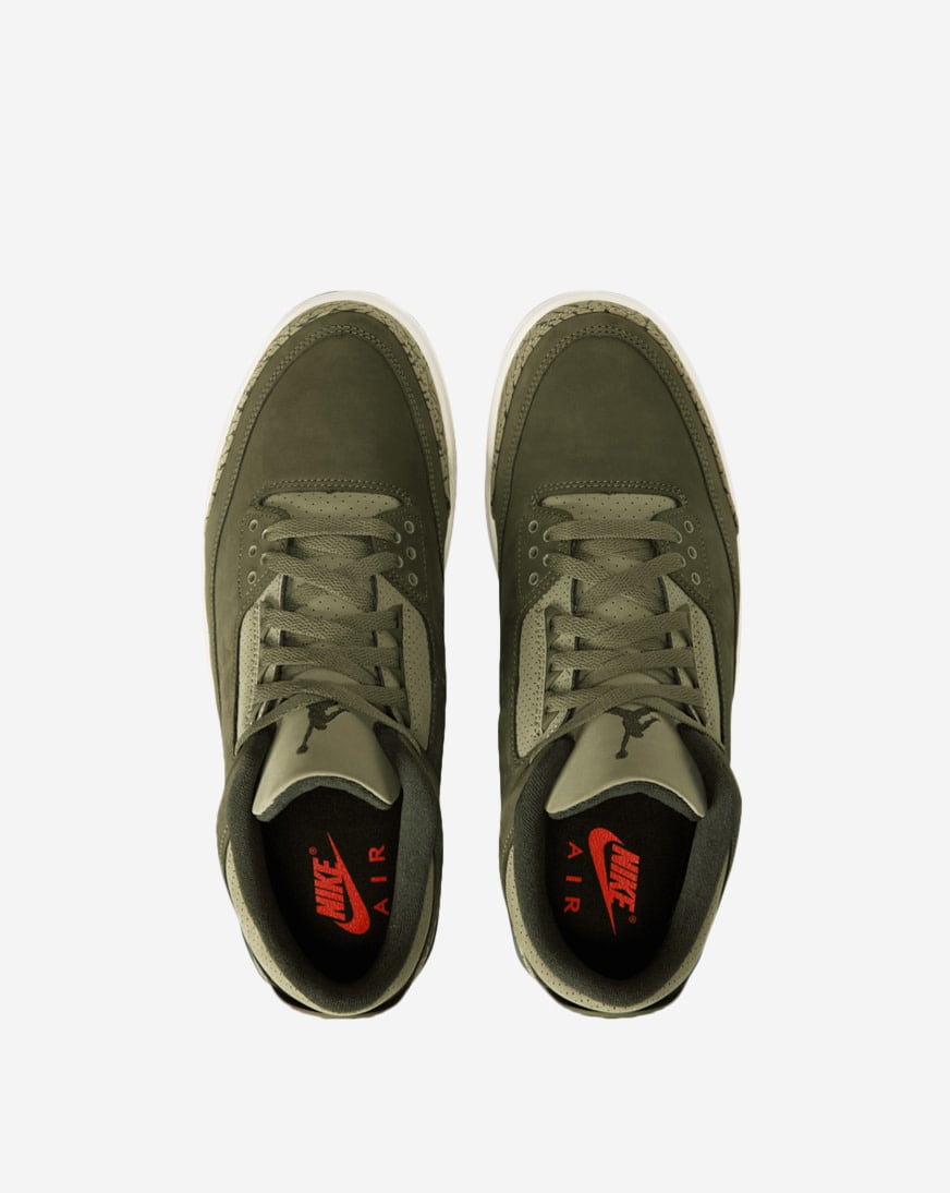 jordan 3 olive green