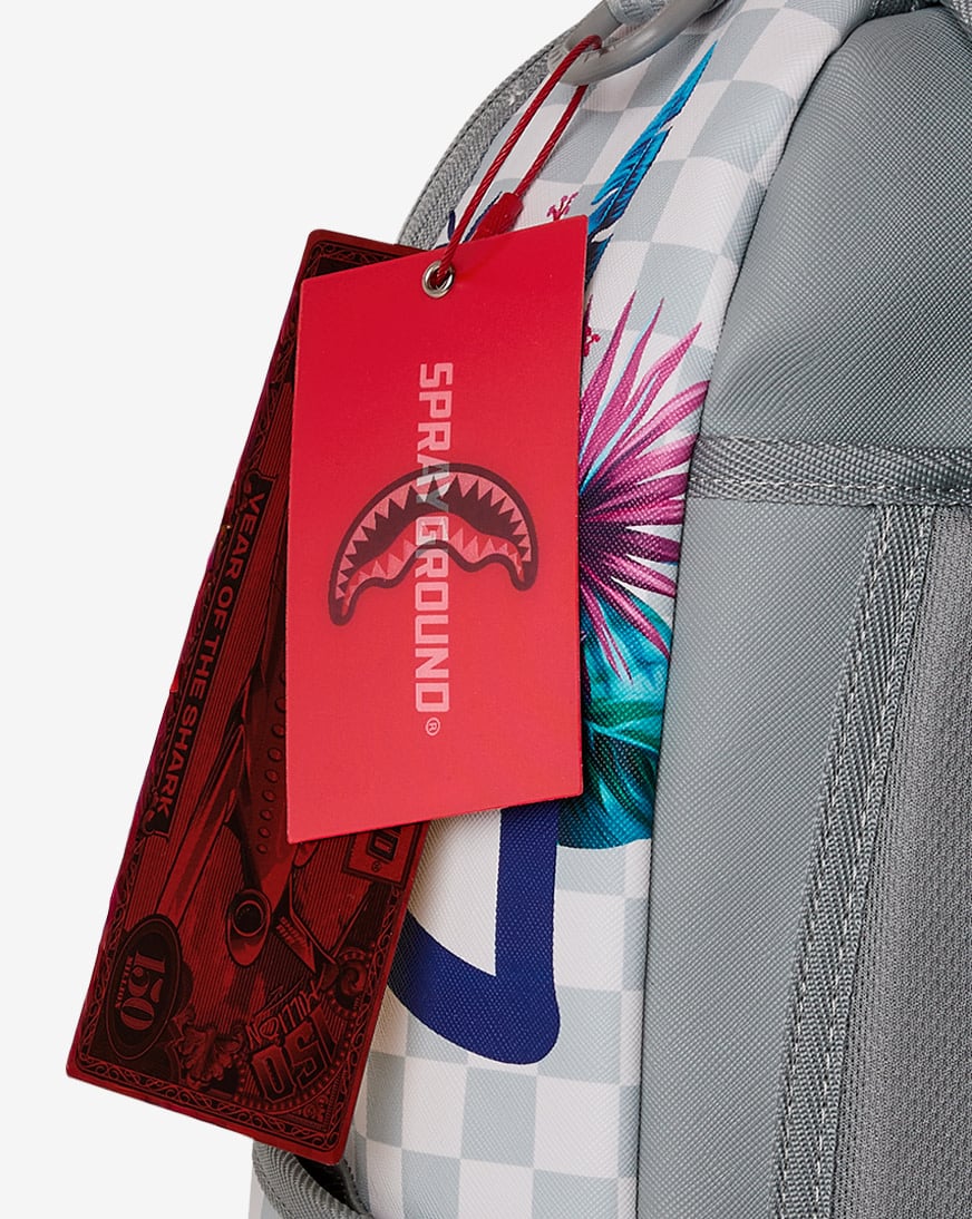 Shop Sprayground Flowering Jungle Shark Backpack B8625 multi