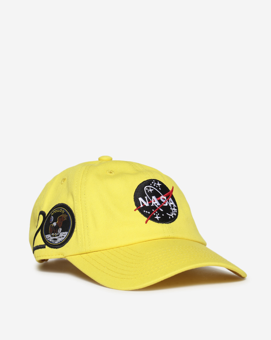 Casquette Baseball NASA Field Grade - Dad Hat Noir Réglable - Neuf Avec étiquettes