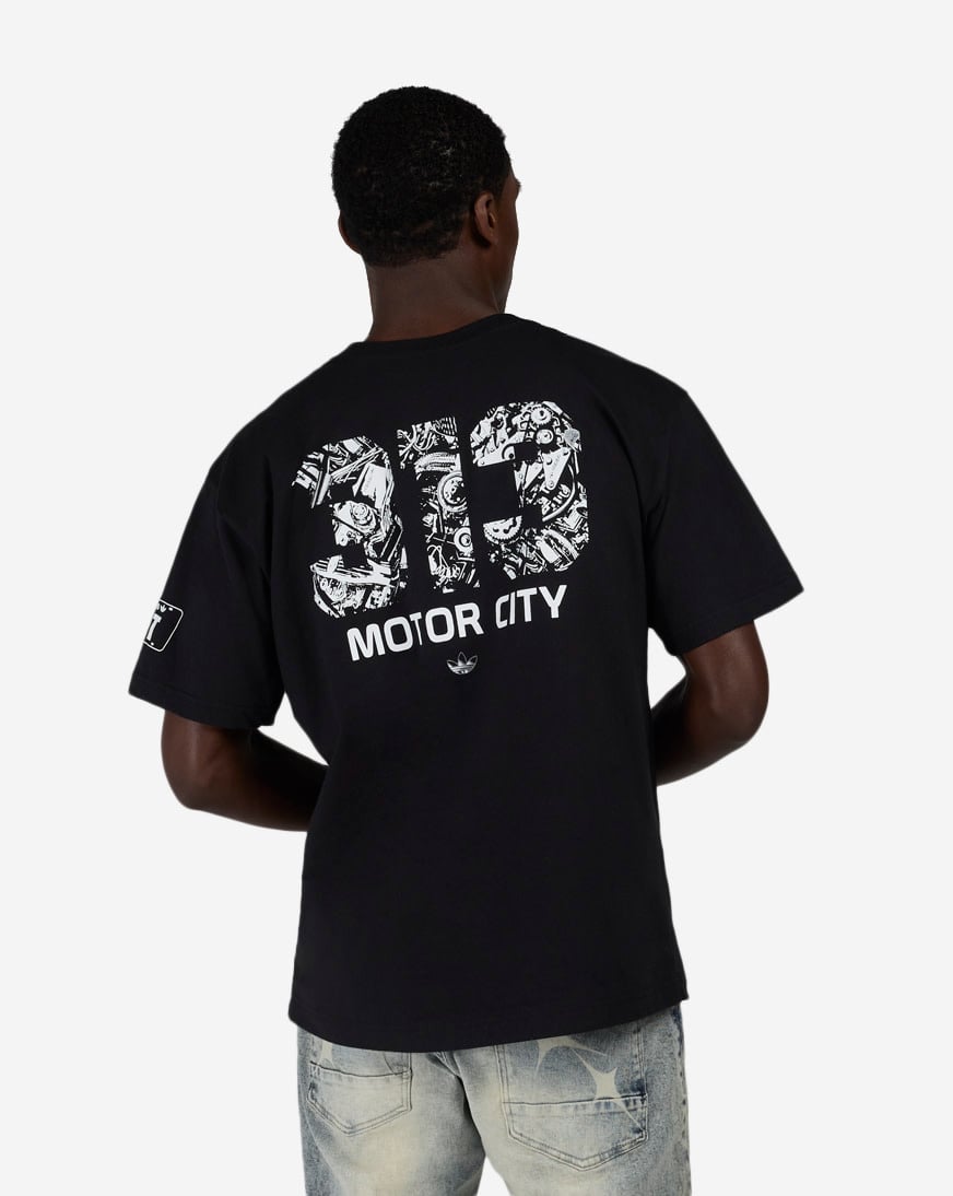 Shop Adidas 313 Motor City Tee LF6576 black | SNIPES USA