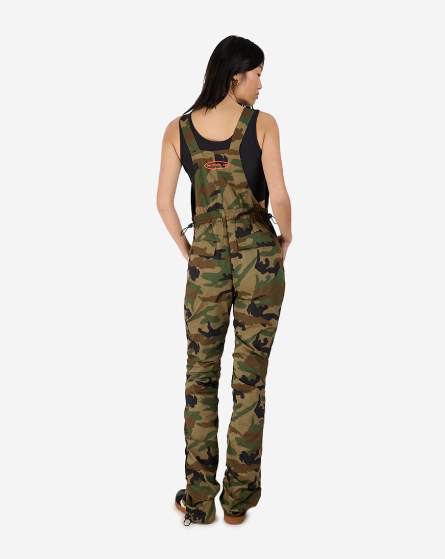 Personsoul Camouflage Overalls with Zip-Off Legs - personsoul