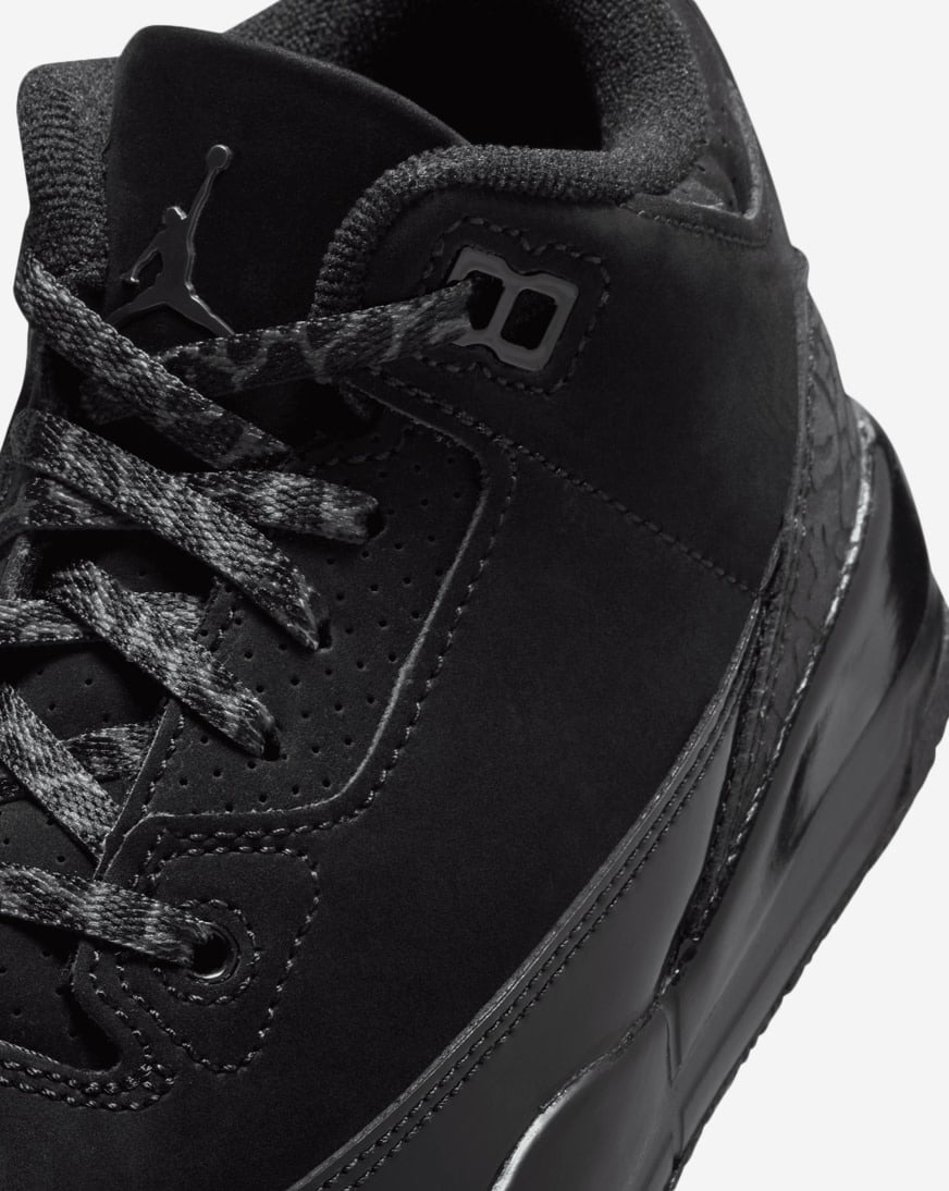 エアジョーダン3レトロ ブラック/レッド US9 JORDAN BRAND AIR JORDAN 3 RETRO OG BLACK/FIRE RED-CEMENT
