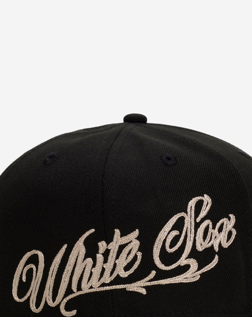 Shop New Era 59Fifty Chicago White Sox Embroidery Wordmark Fitted
