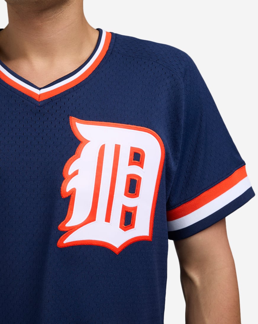 トップス mitchell&ness Detroit Tigers Jersey 2XL Youth Detroit Tigers Mitchell & Ness Orange Cooperstown